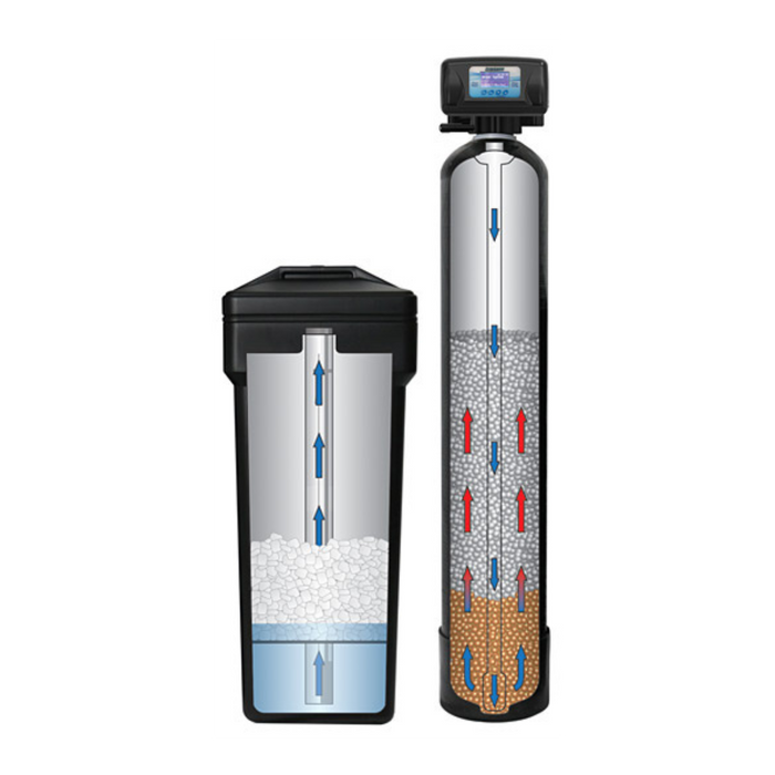 Evergreen Upflow Water Softening System - 10 x 54 profile