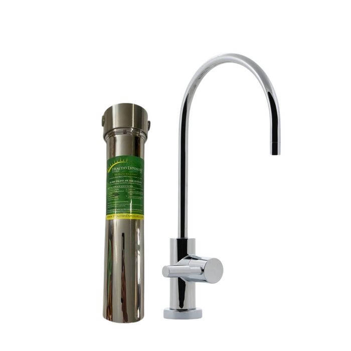 AquaCera Single Stainless Steel Drinking System