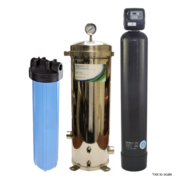 AquaComplete™ Combo Whole House Water Filtration System with AquaMetix® plus KDF+